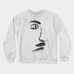 Moustache of Inspiration Crewneck Sweatshirt